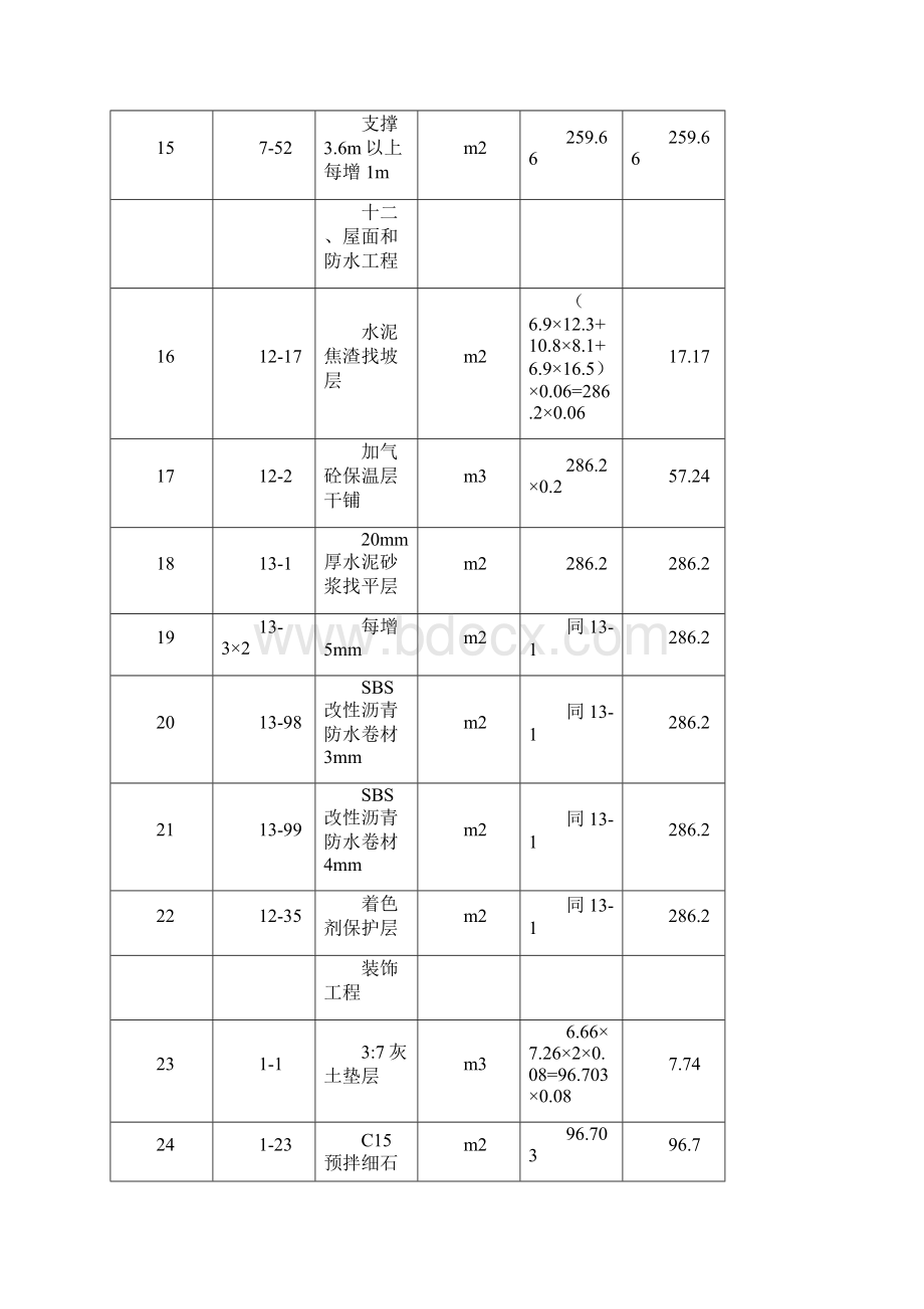 造价员实物考试答案.docx_第3页