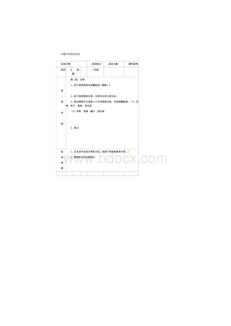 二年级数学兴趣小组活动记录全记录.docx_第2页