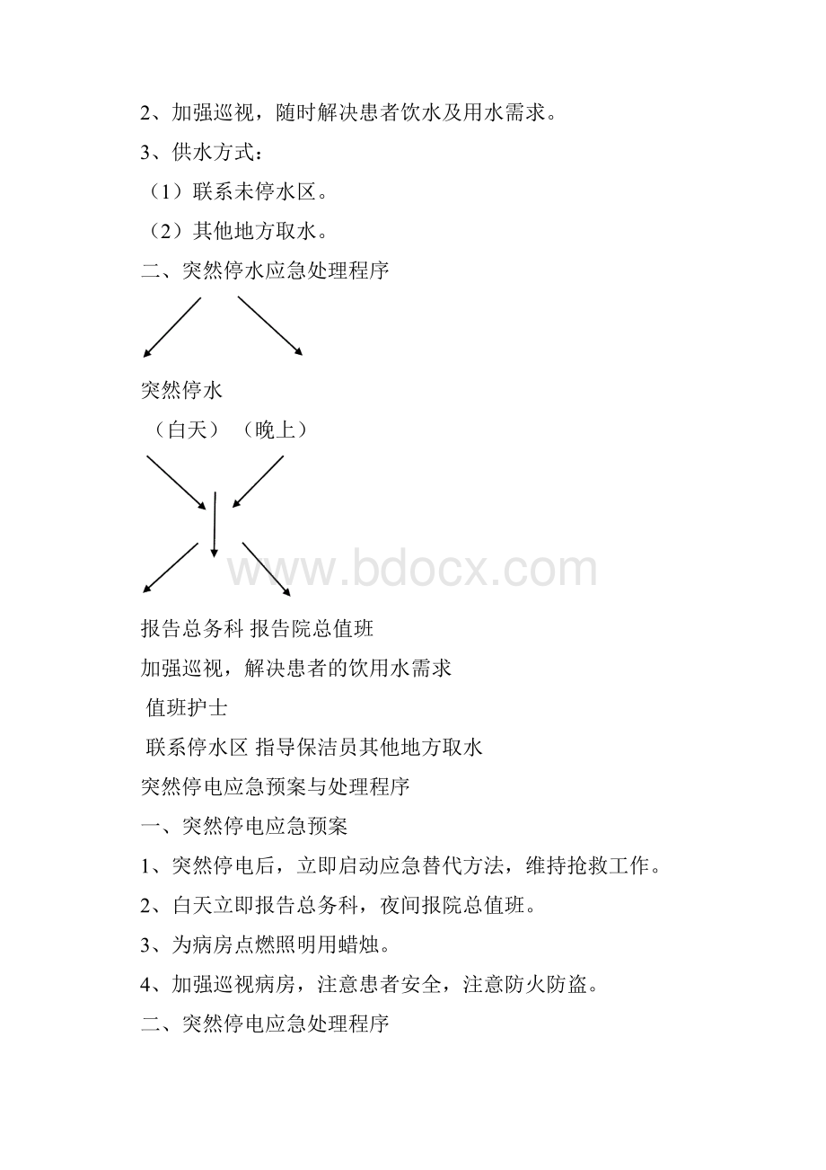 各种应急预案及处理流程.docx_第2页