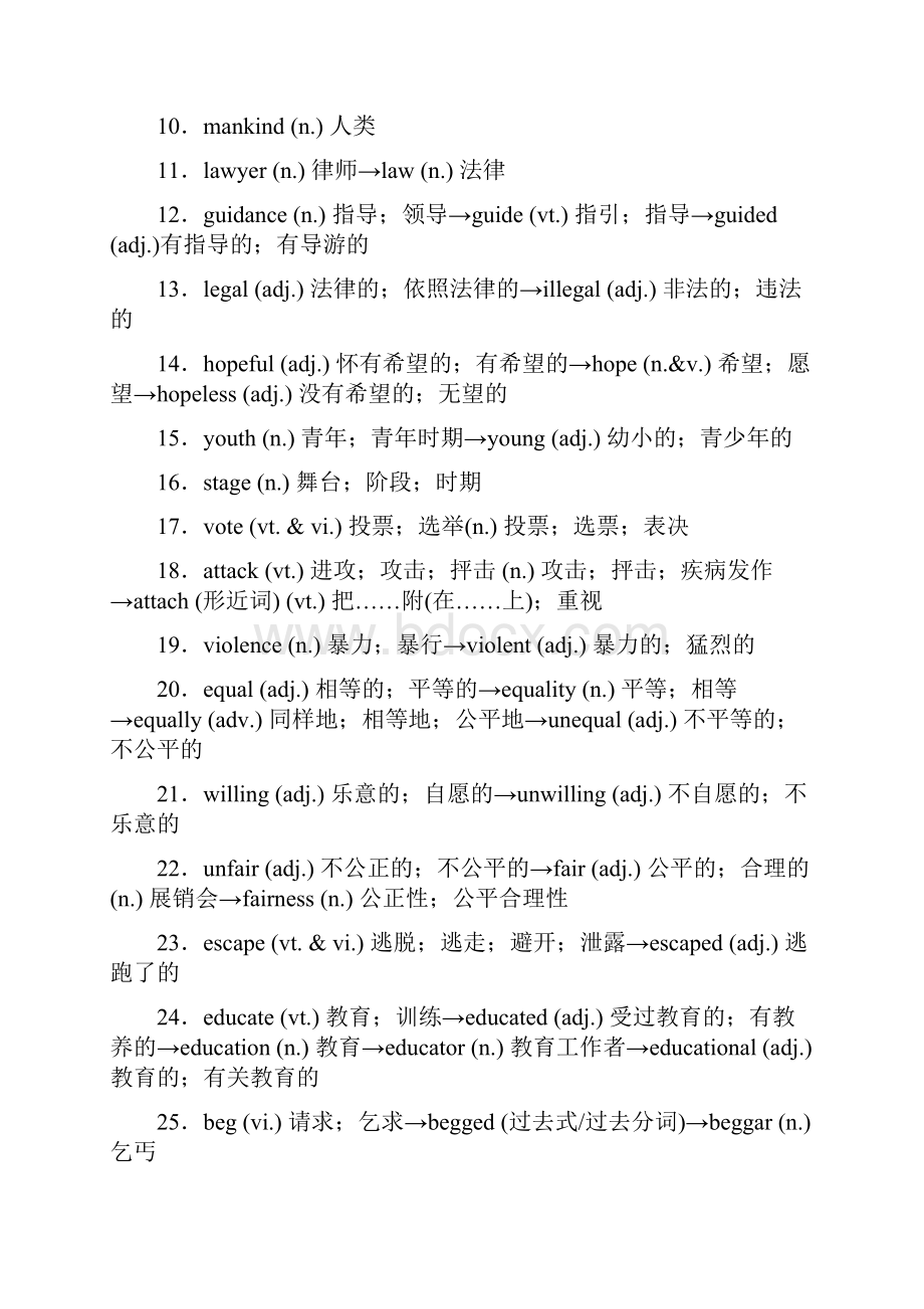 高考英语一轮复习专题05NelsonMandelaamodernhero教学案新人教版必修1.docx_第2页