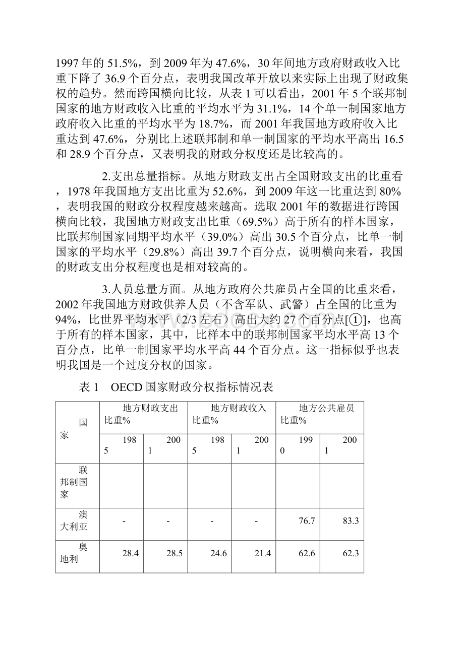 我国财政分权程度的实证研究.docx_第2页