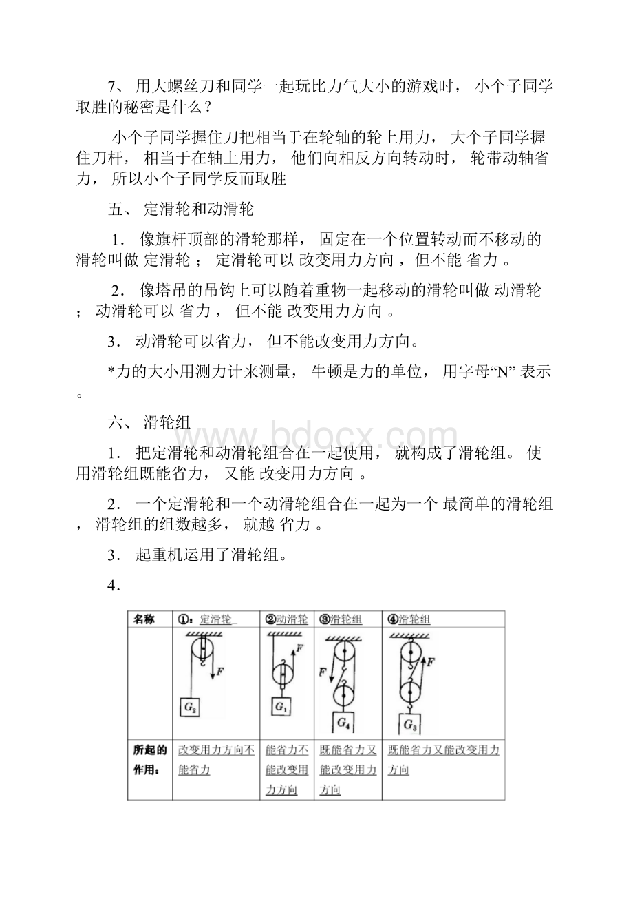 最新人教版小学六年级上册科学复习资料资料.docx_第3页