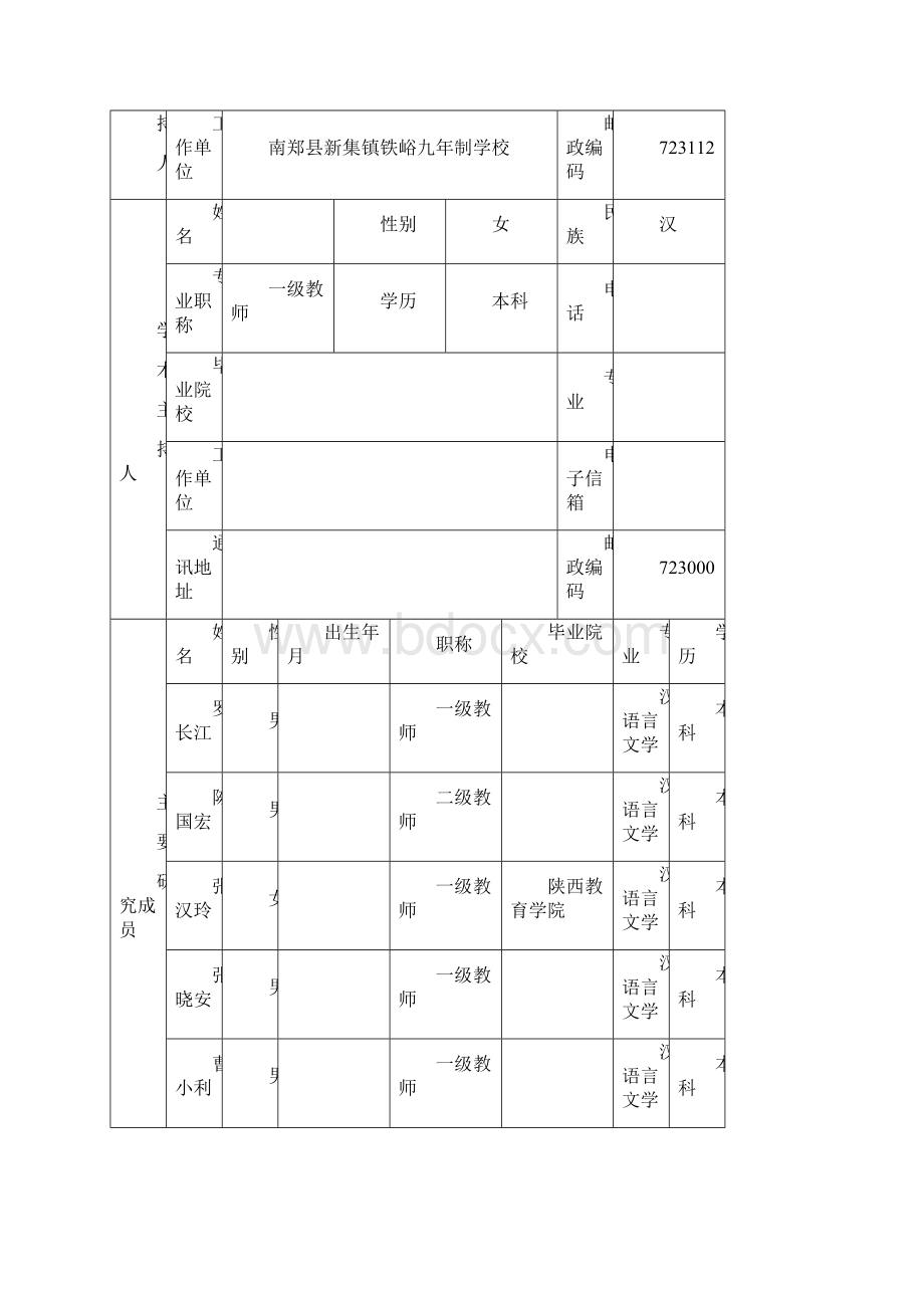 《有效开展语语文综合性学习活动研究》课题结题申报书.docx_第2页