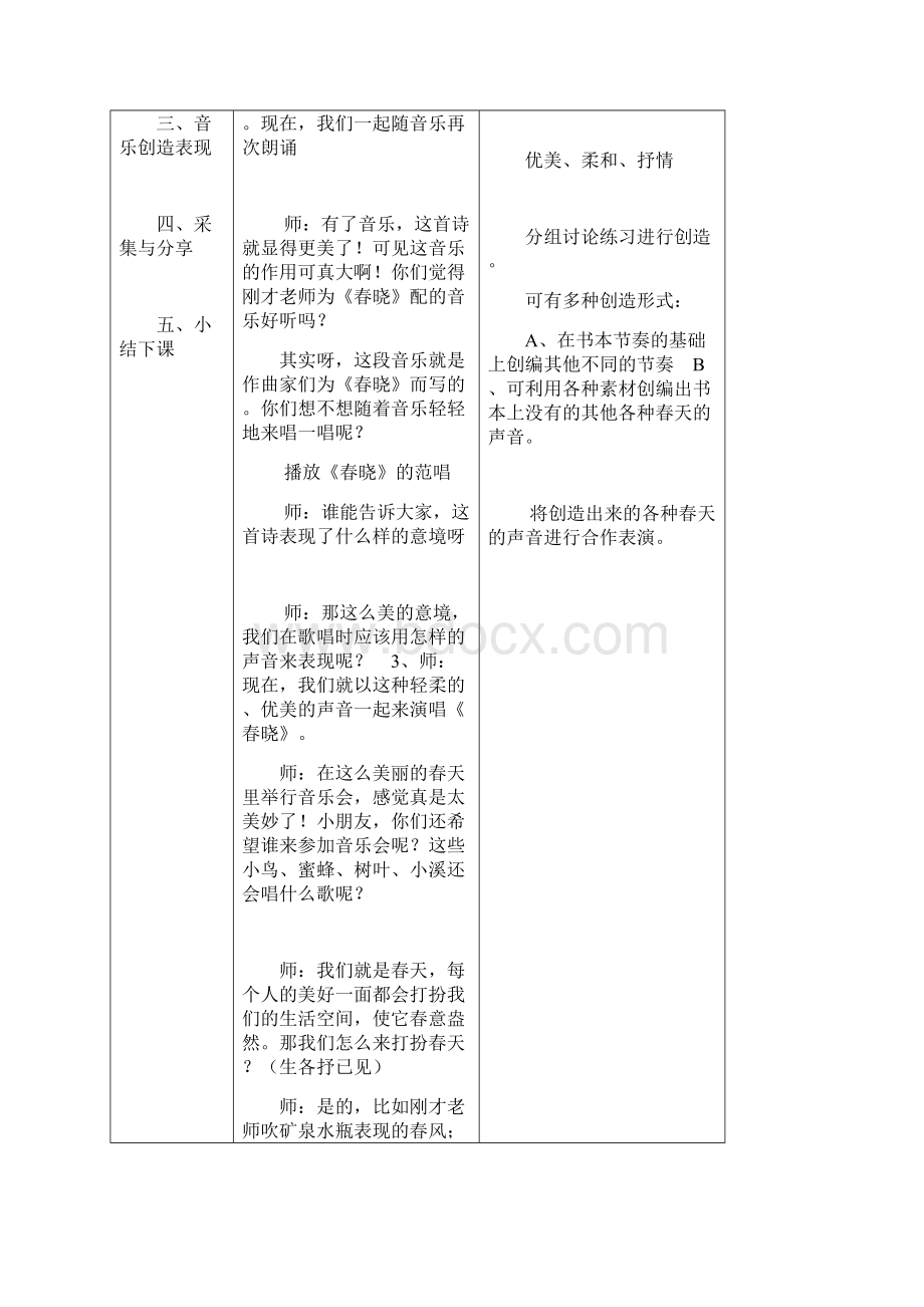 新课标人教版一年级音乐下册教案.docx_第2页