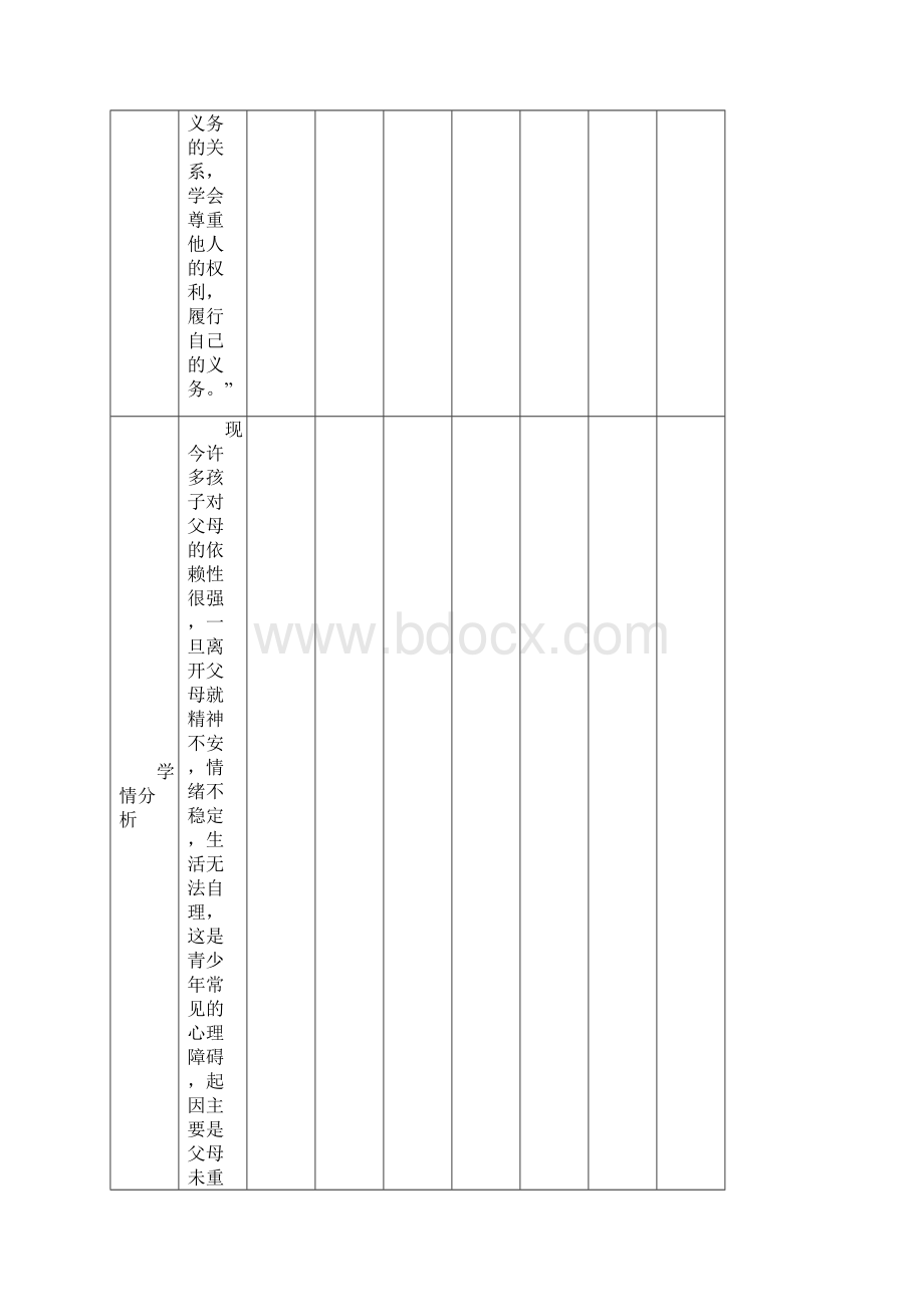 七下 思品 第三课 走向自立人生 教学设计讲解.docx_第3页