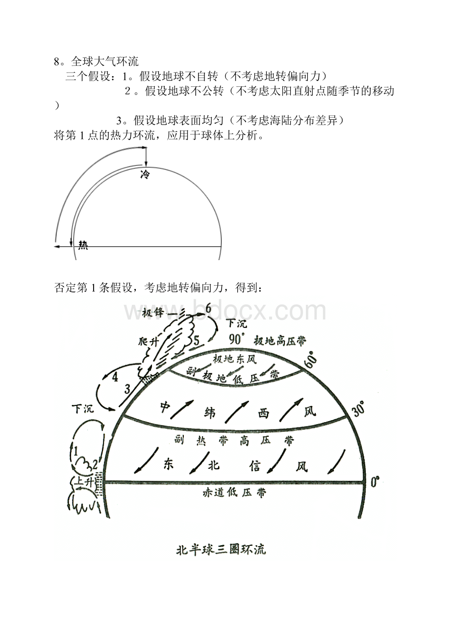 授课顺序调整大气的运动常见天气系统三圈环流世界气候.docx_第3页