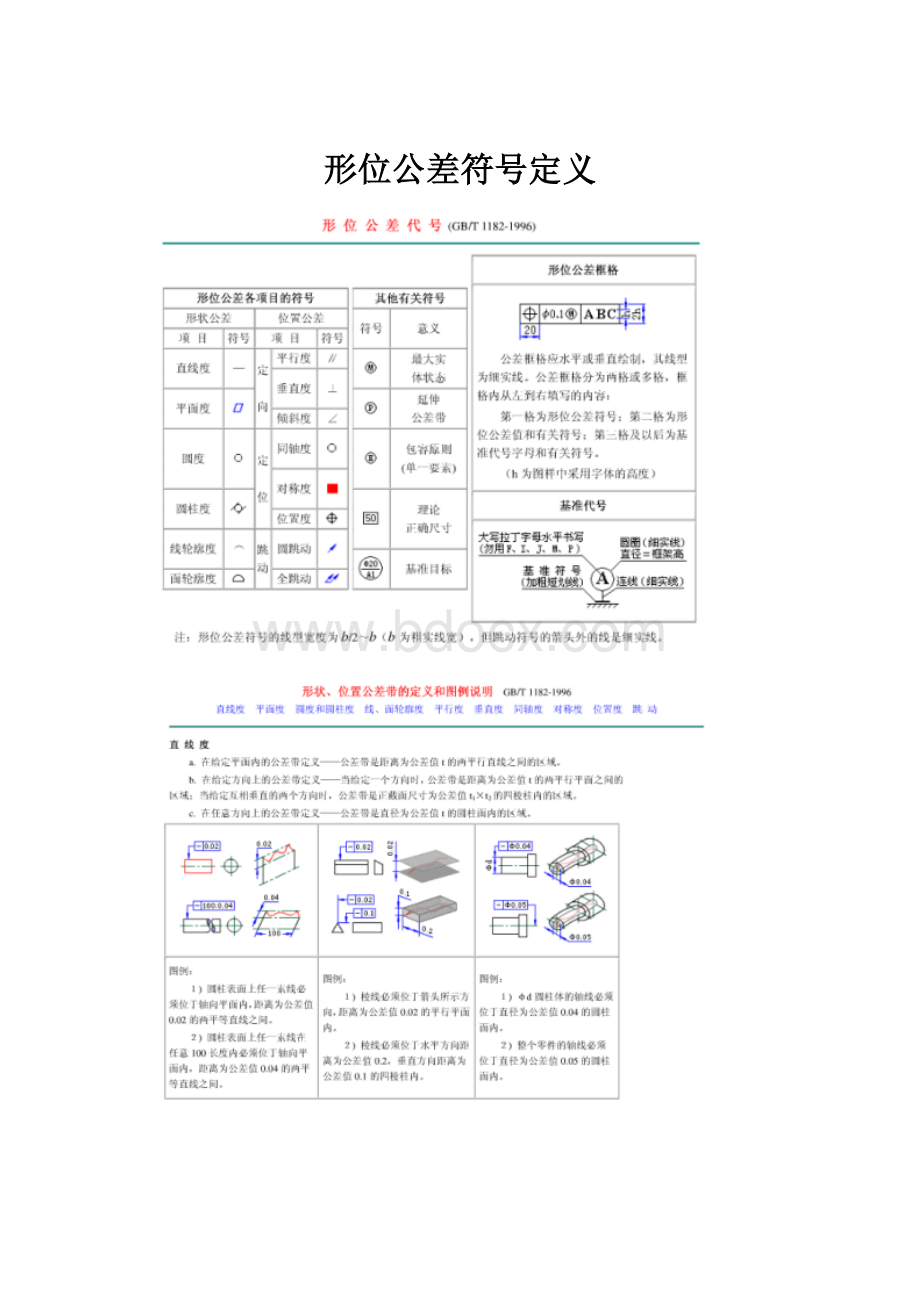 形位公差符号定义.docx