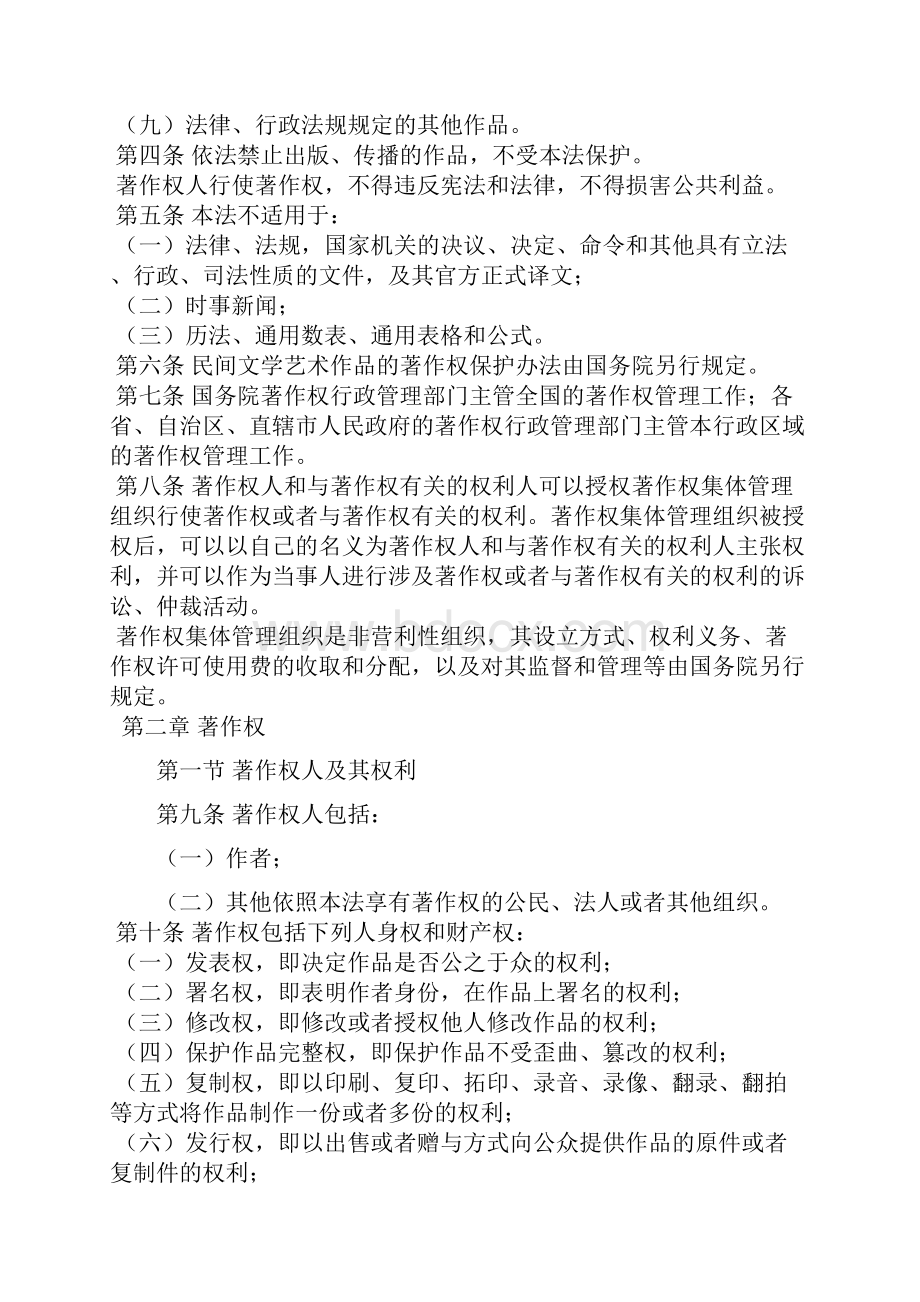 知识产权法重点法条及司法解释.docx_第2页