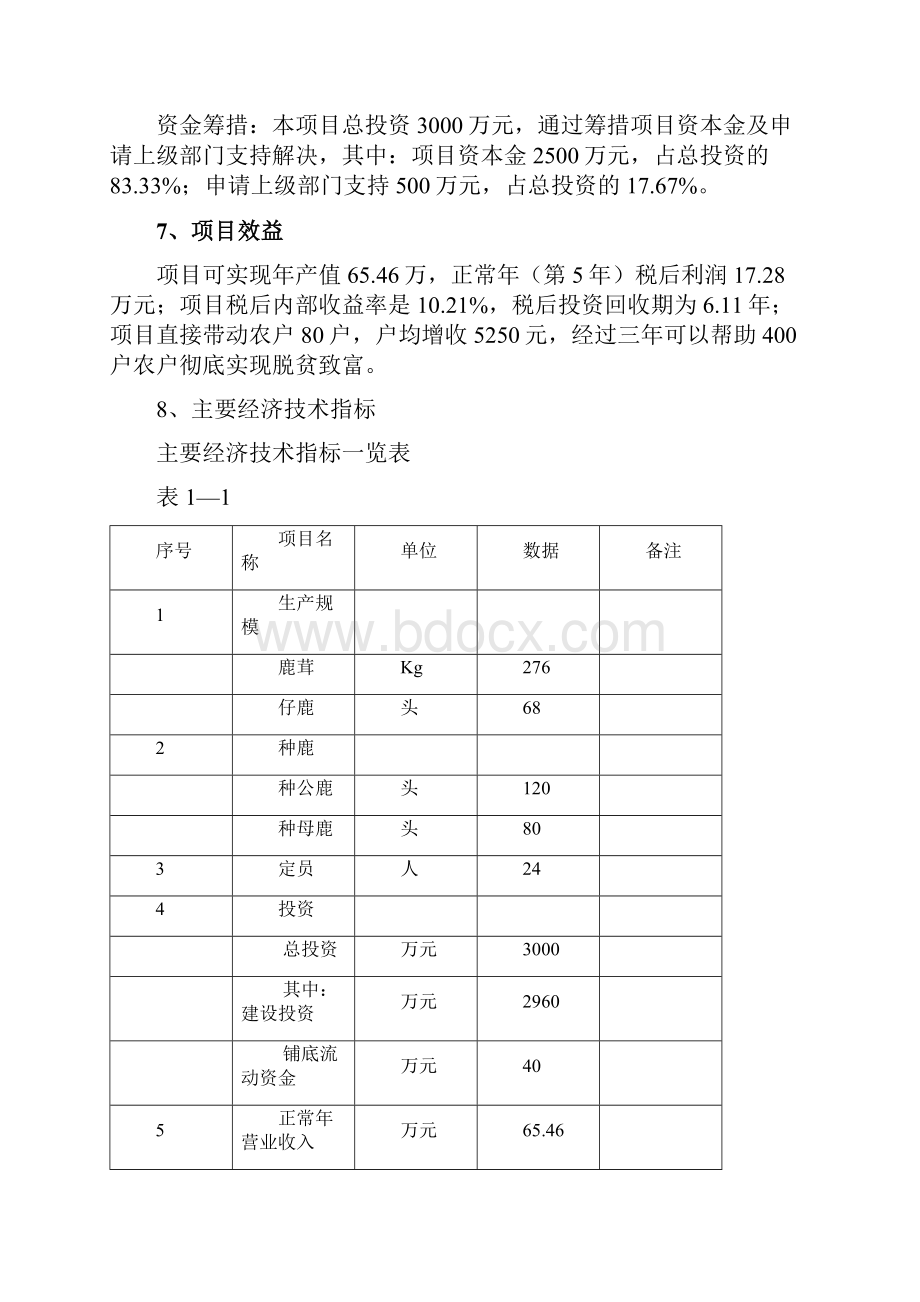 某地区梅花鹿养殖基地建设项目可行性研究报告.docx_第2页