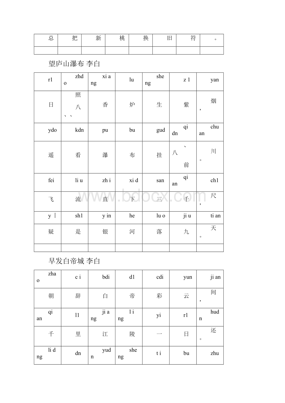 儿童古诗启蒙必读带拼音.docx_第3页