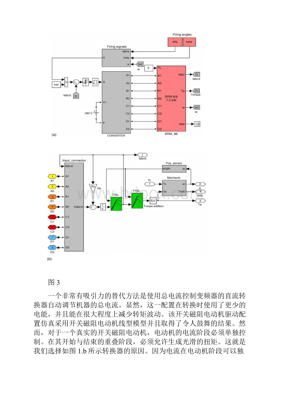 设计和优化开关磁阻电动机扭矩控制器驱动的电动汽车的仿真.docx_第3页