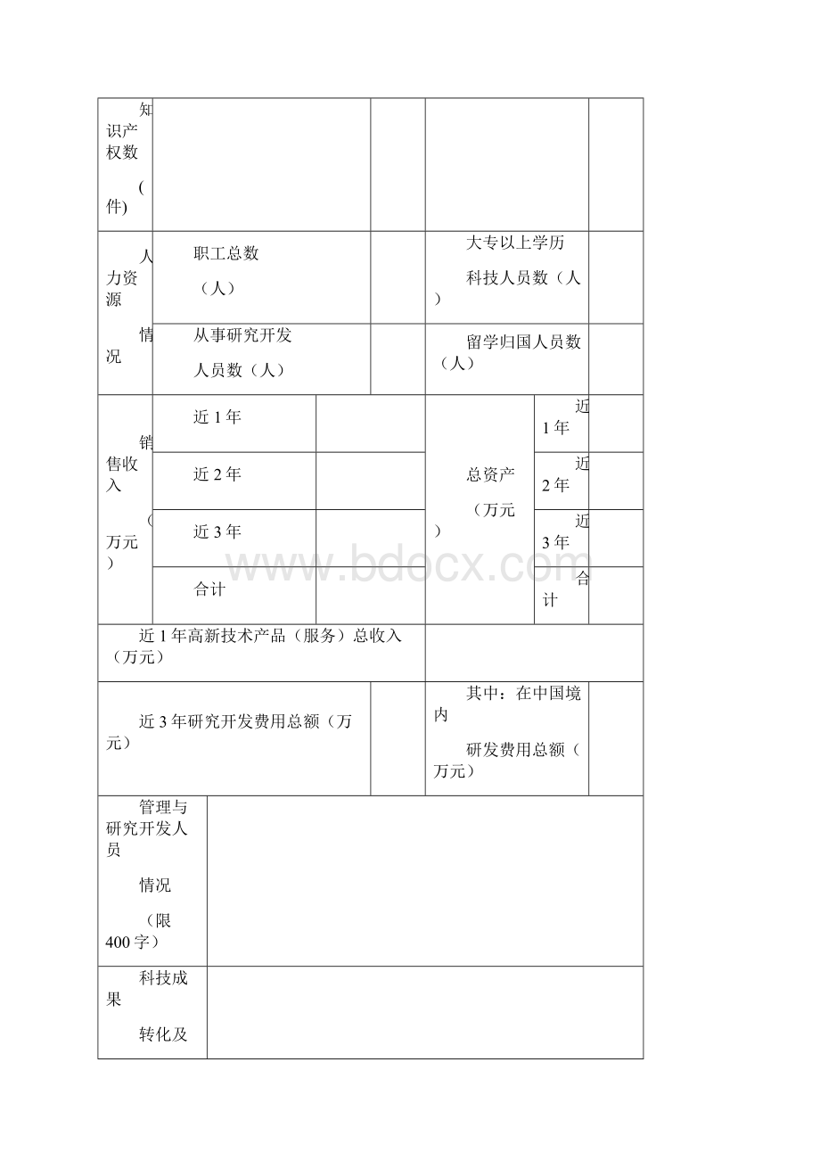 高新技术企业认定申请书.docx_第3页