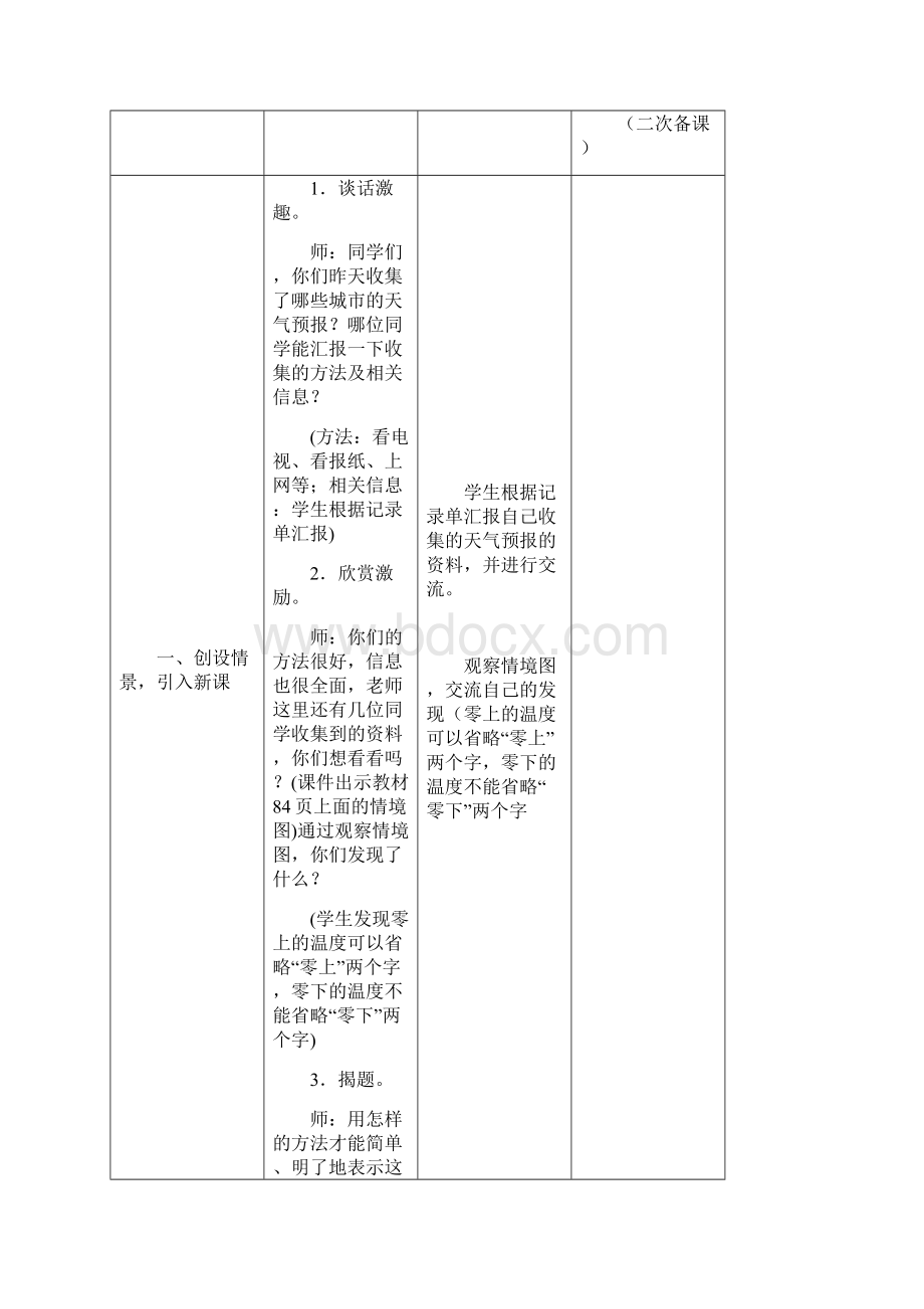 最新北师大版数学四年级上册第七单元教学设计.docx_第3页