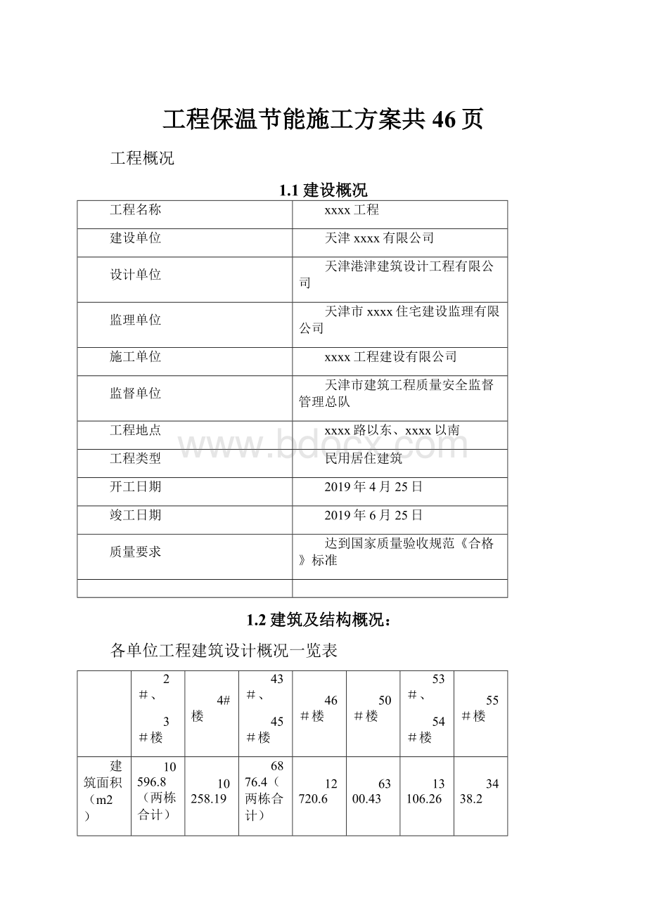 工程保温节能施工方案共46页.docx