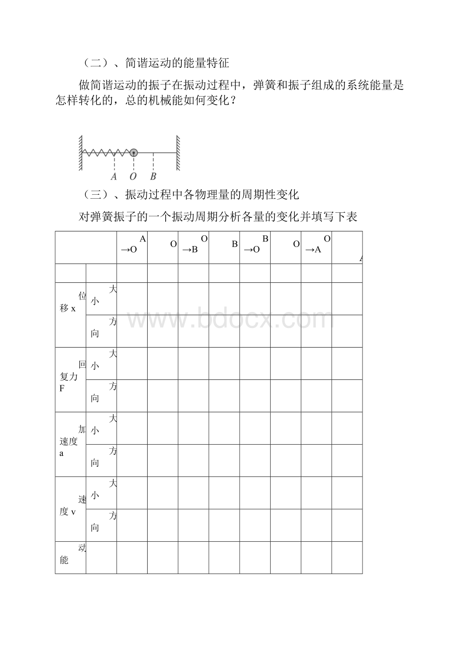 高二物理简谐运动的回复力和能量2.docx_第3页