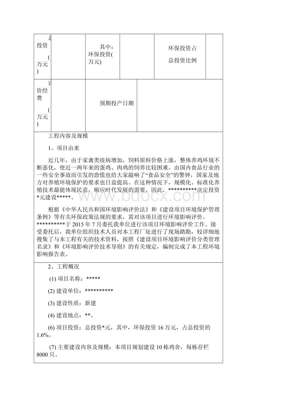 最新肉鸡养殖环评报告.docx_第2页