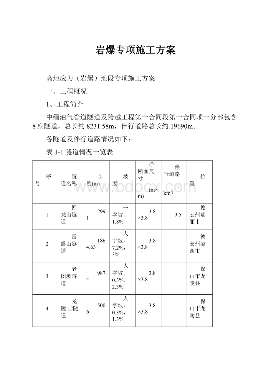 岩爆专项施工方案.docx_第1页