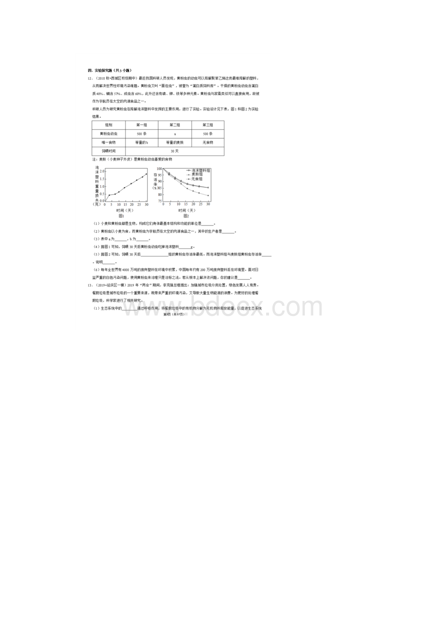 生态系统的组成及各部分的作用北京习题集教师版.docx_第3页