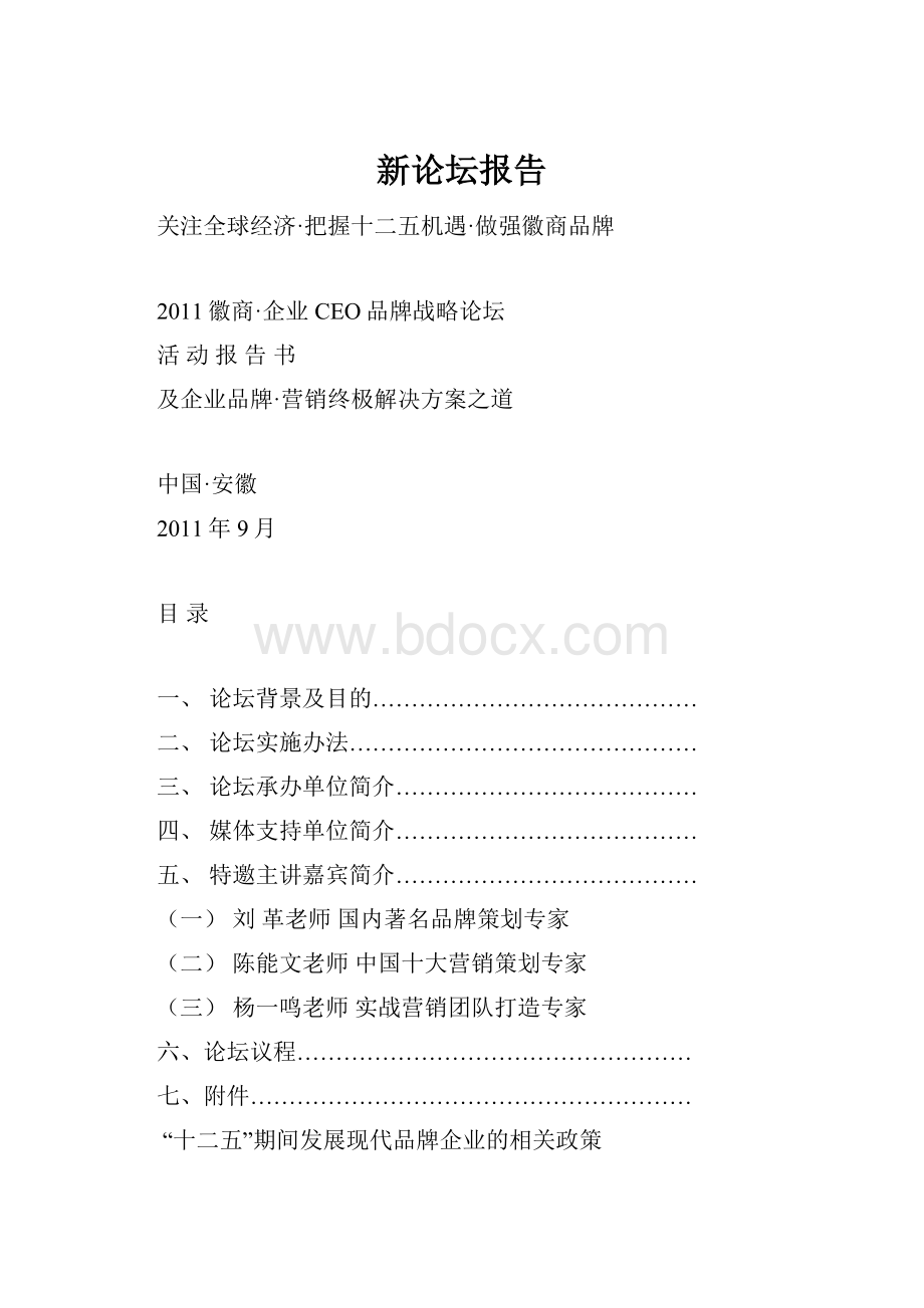 新论坛报告.docx