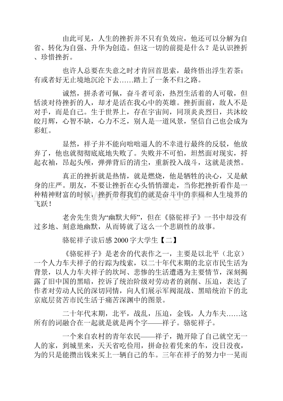 骆驼祥子读后感字大学生.docx_第3页