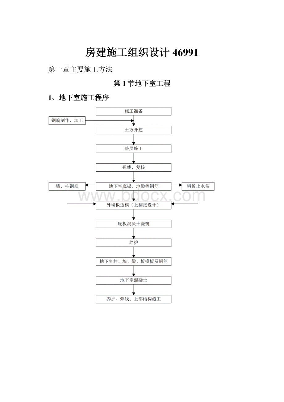 房建施工组织设计46991.docx