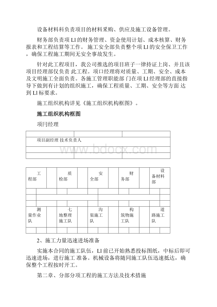 高标准农田土地平整灌溉与排水田间道路工程施工组织设计.docx_第3页