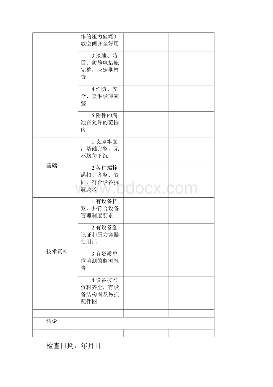 设施设备检查表.docx_第3页