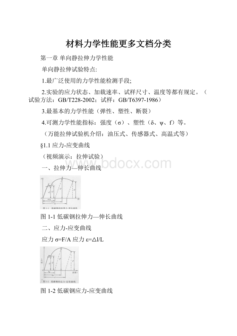 材料力学性能更多文档分类.docx