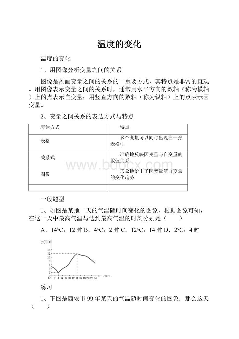 温度的变化.docx