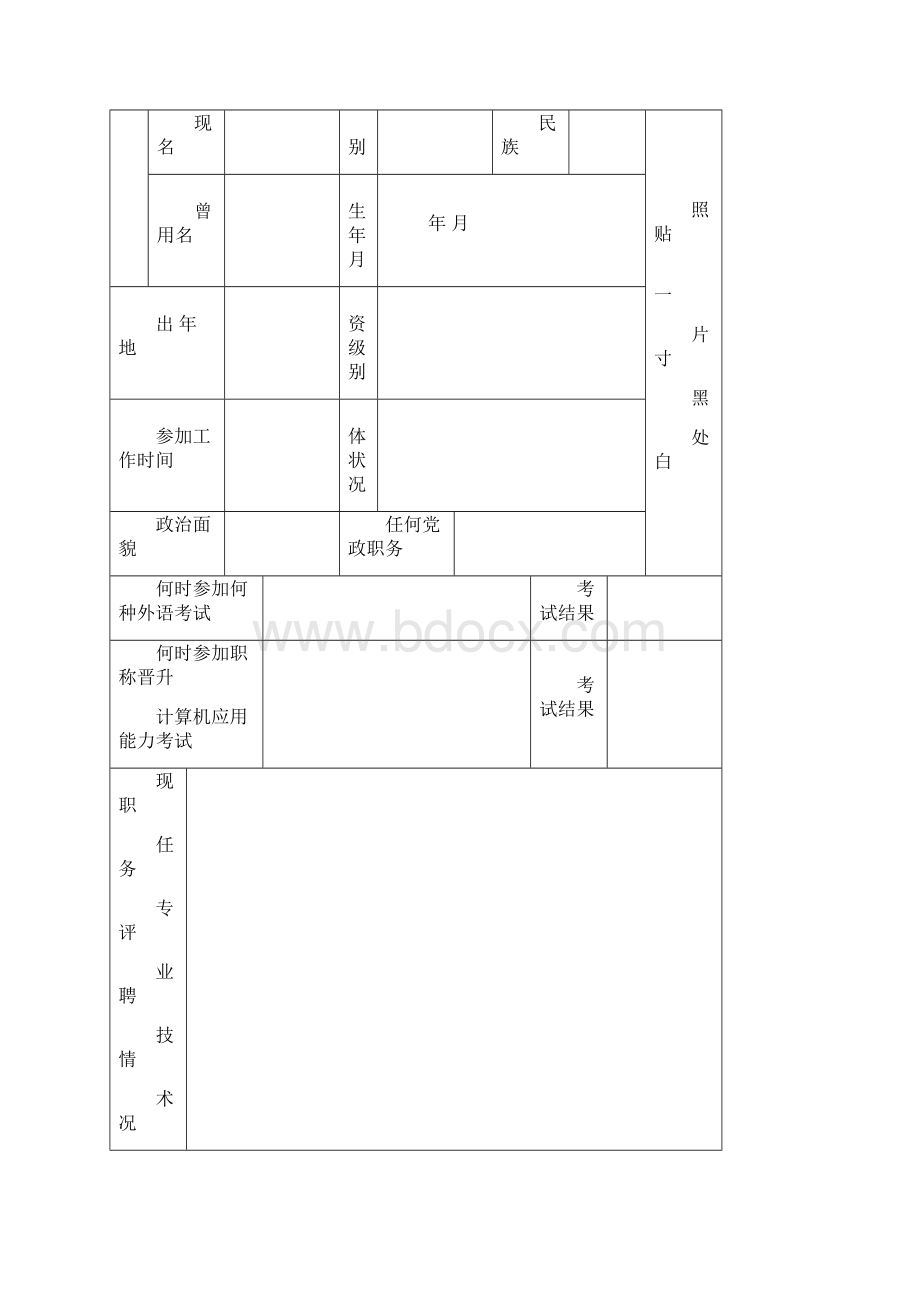 安徽省专业技术职务任职资格评审表.docx_第2页