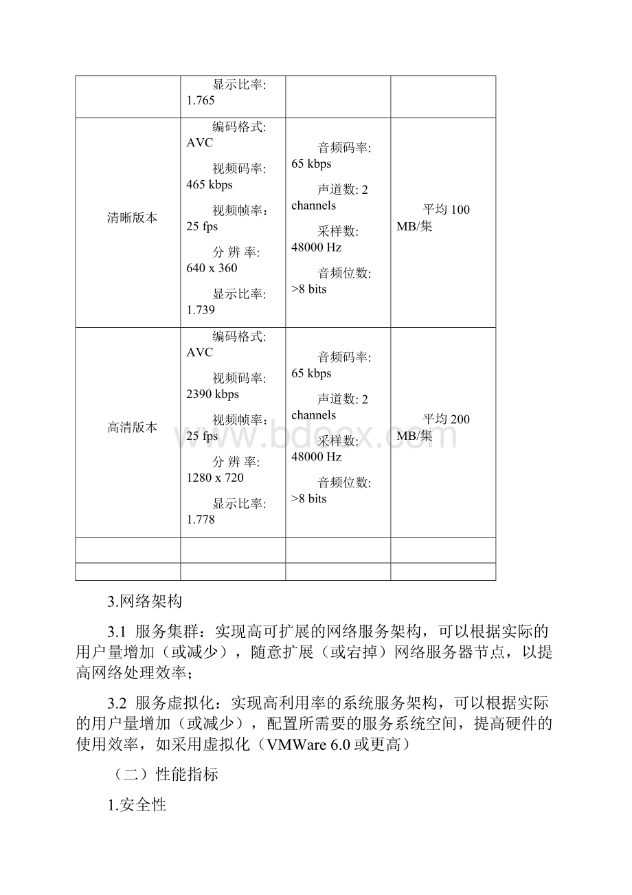 基于通识教育的互动教学平台与教学资源技术指标.docx_第2页