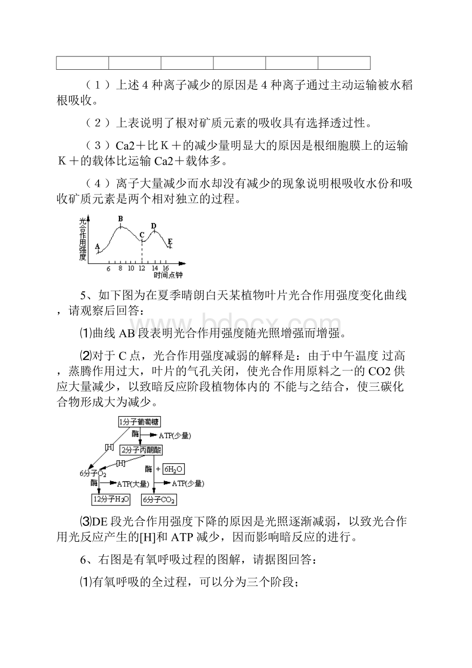 高中生物必修基础知识简答题汇编91576.docx_第3页