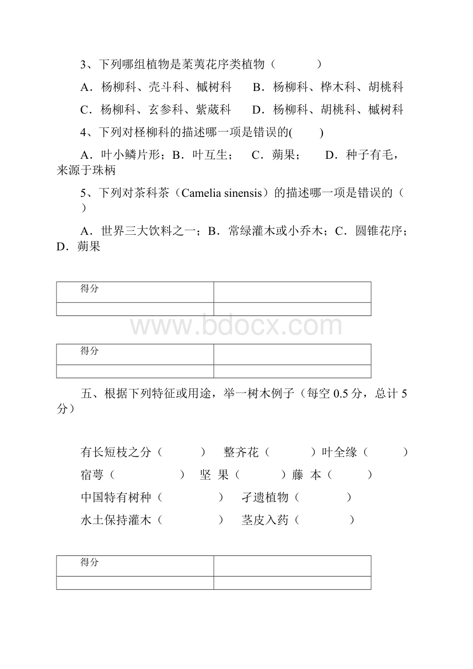 树木学试题东林.docx_第3页