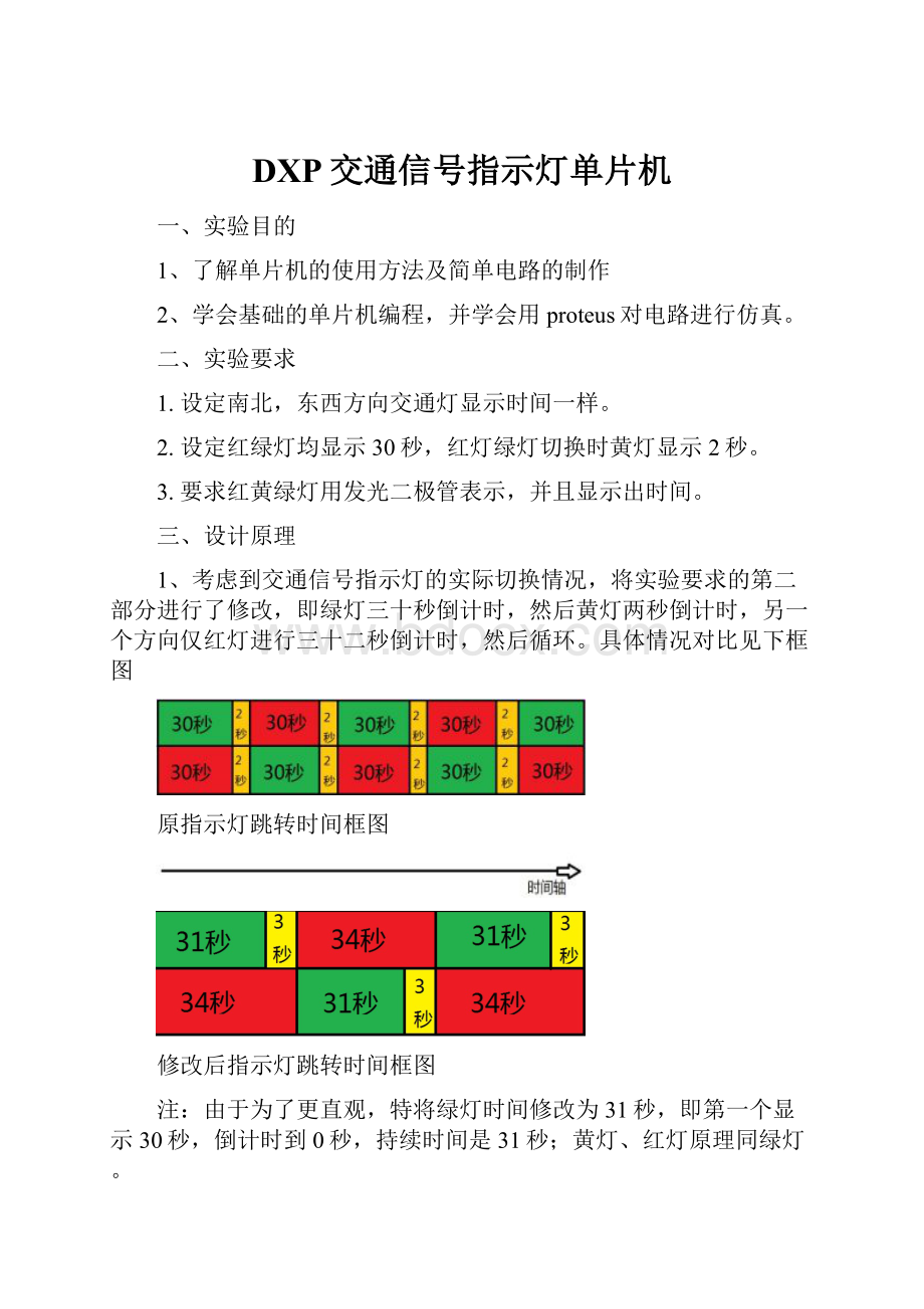 DXP交通信号指示灯单片机.docx_第1页