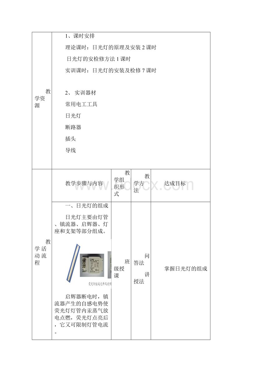 《电气安装与维修》教案.docx_第2页