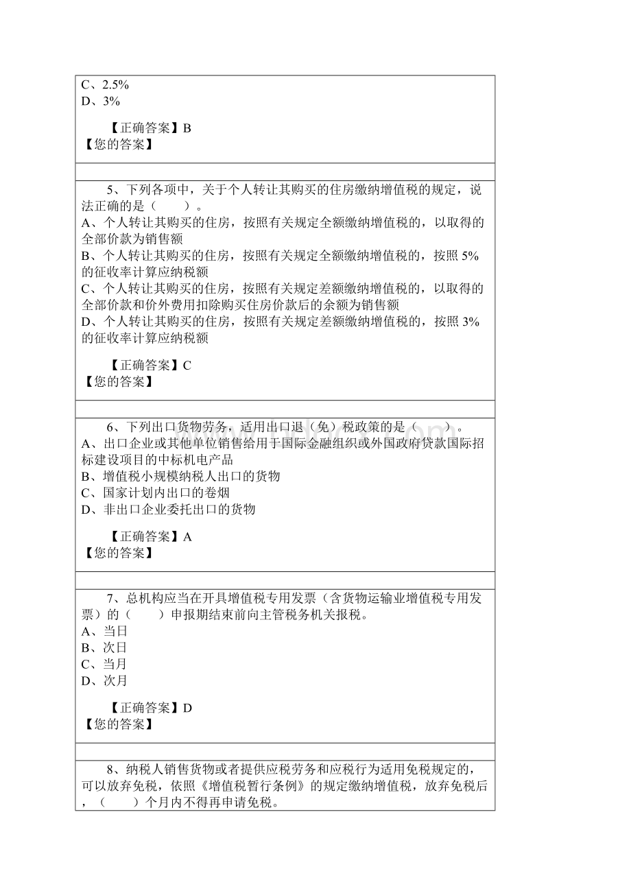 会计继续教育企业类增值税专业技能考试题及答案.docx_第2页