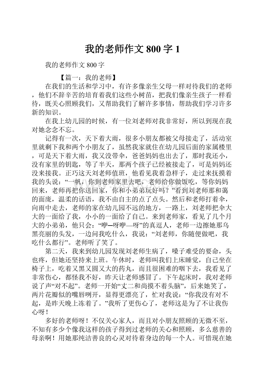 我的老师作文800字1.docx