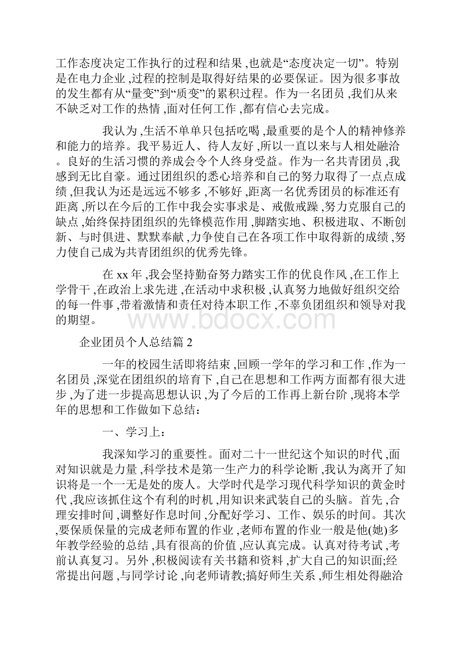 企业团员个人总结doc.docx_第2页