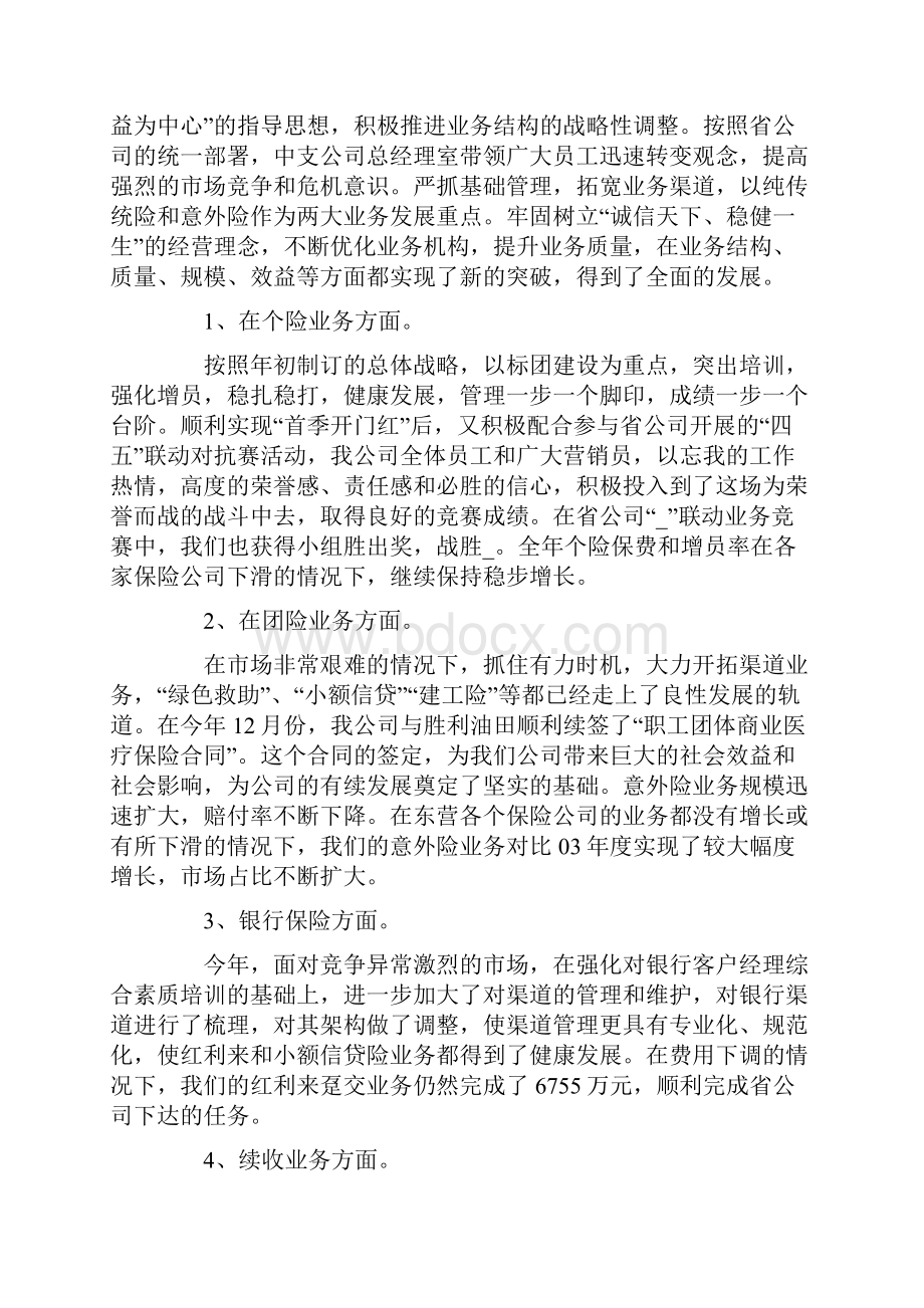 保险工作计划与总结.docx_第2页