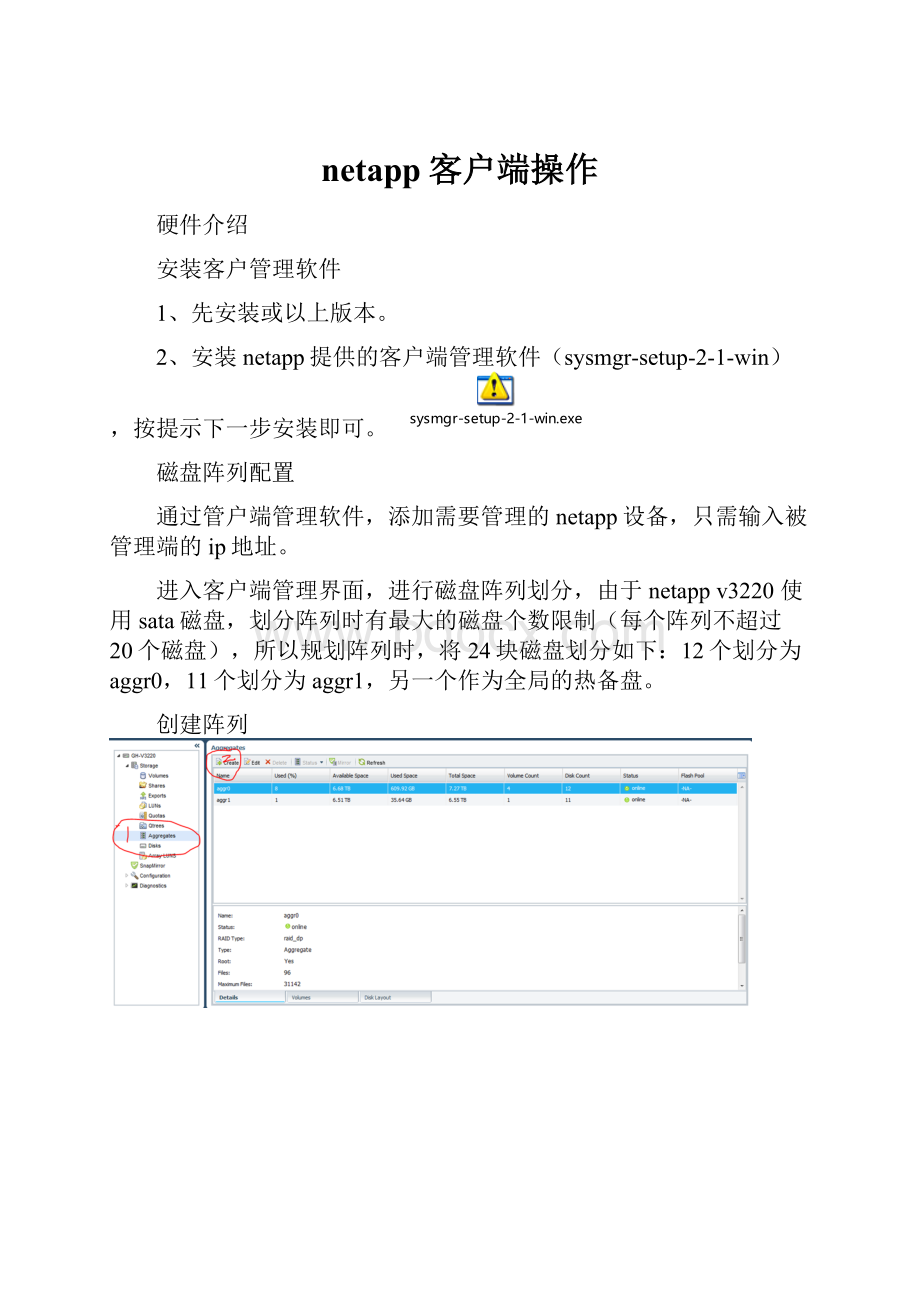 netapp客户端操作.docx_第1页