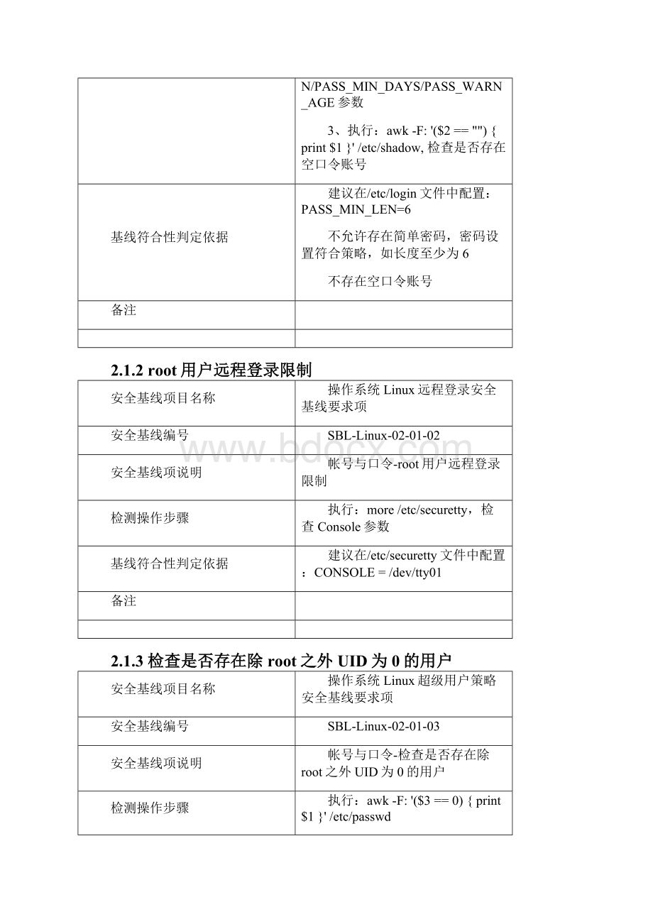 linux系统安全加固规范.docx_第2页