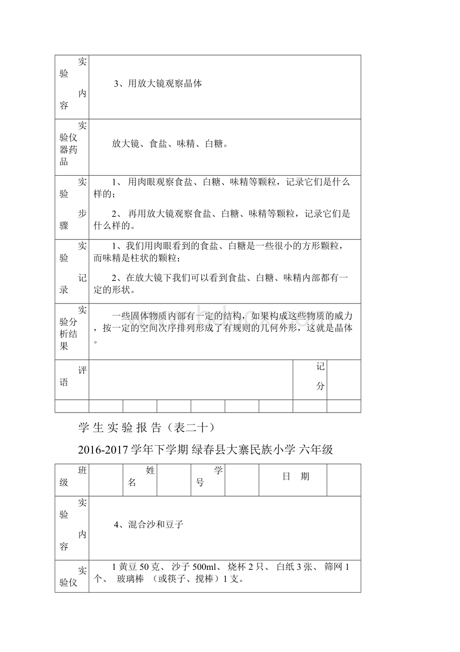 学生实验报告六年级下册.docx_第3页