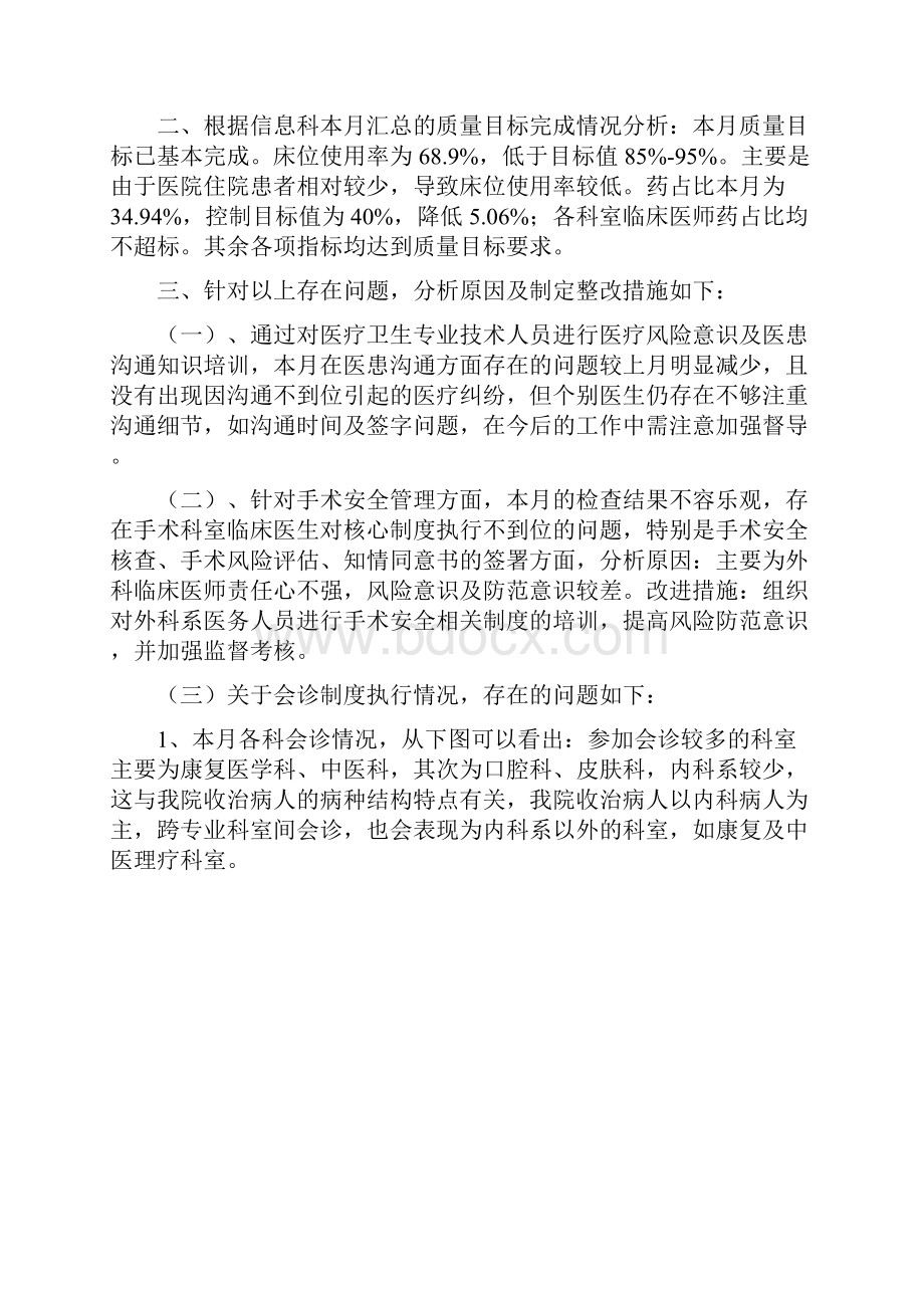 医疗质量分析和持续改进总结分析.docx_第2页