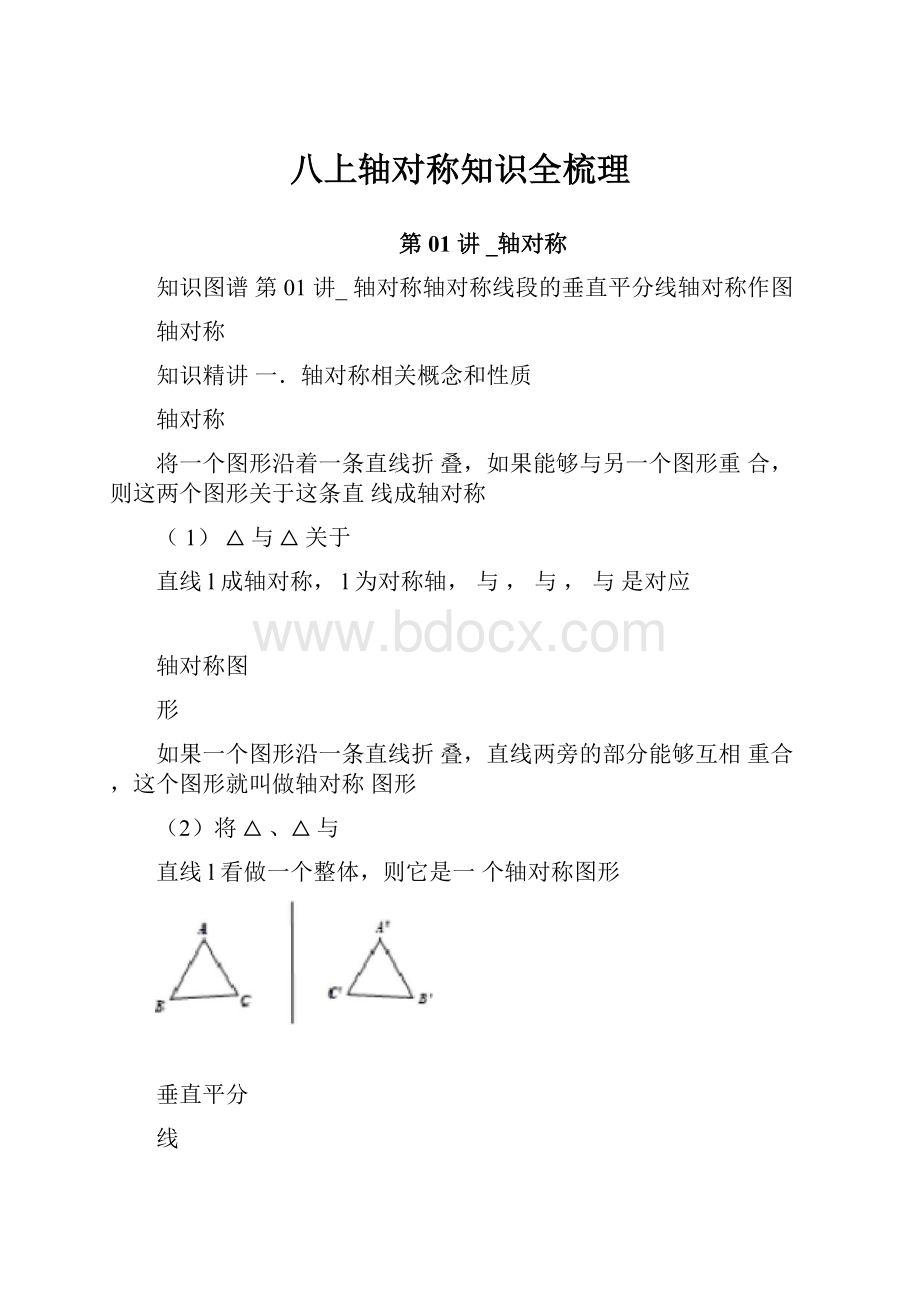 八上轴对称知识全梳理.docx_第1页