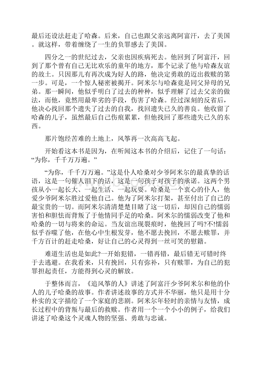 《追风筝的人》读书心得.docx_第2页