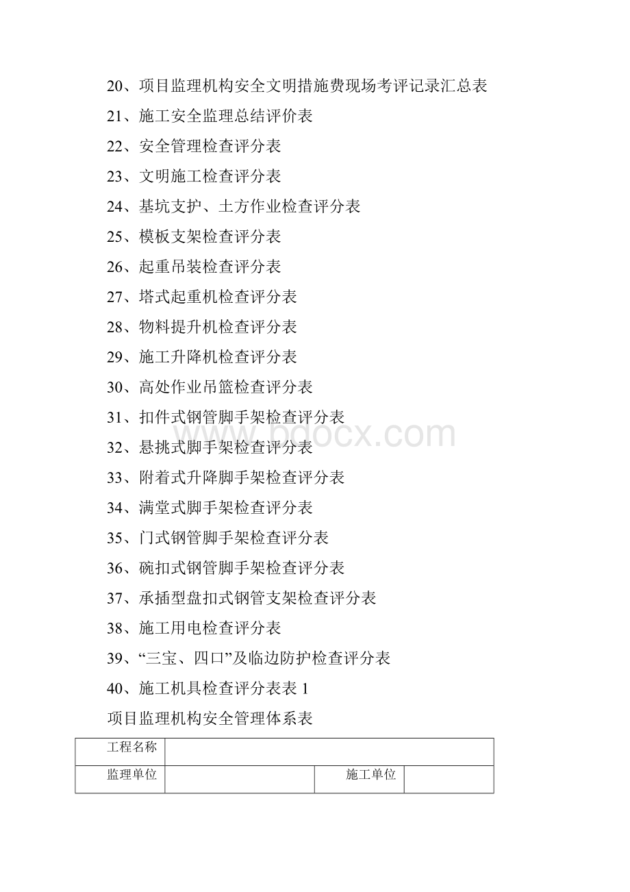 建筑施工安全监理标准化管理资料.docx_第2页