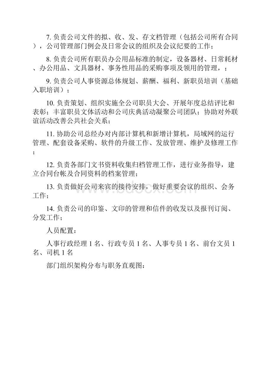 某人事行政部职能及岗位职责非常实用.docx_第2页