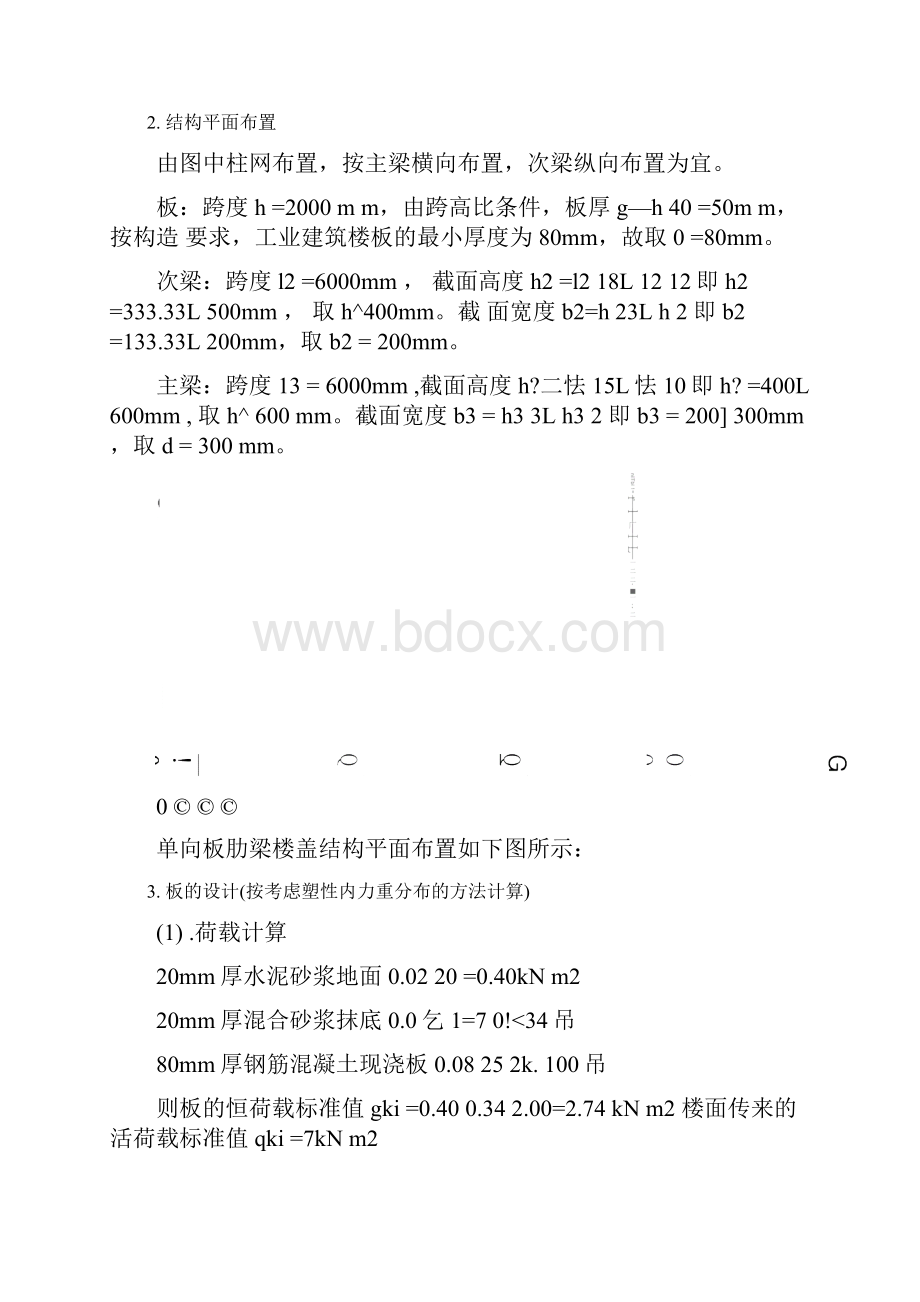 混凝土楼盖设计计算书最终版.docx_第2页