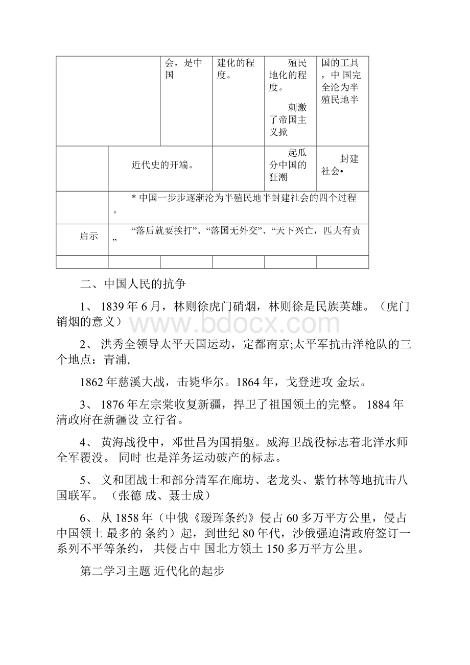 八年级历史上册专题复习.docx_第3页