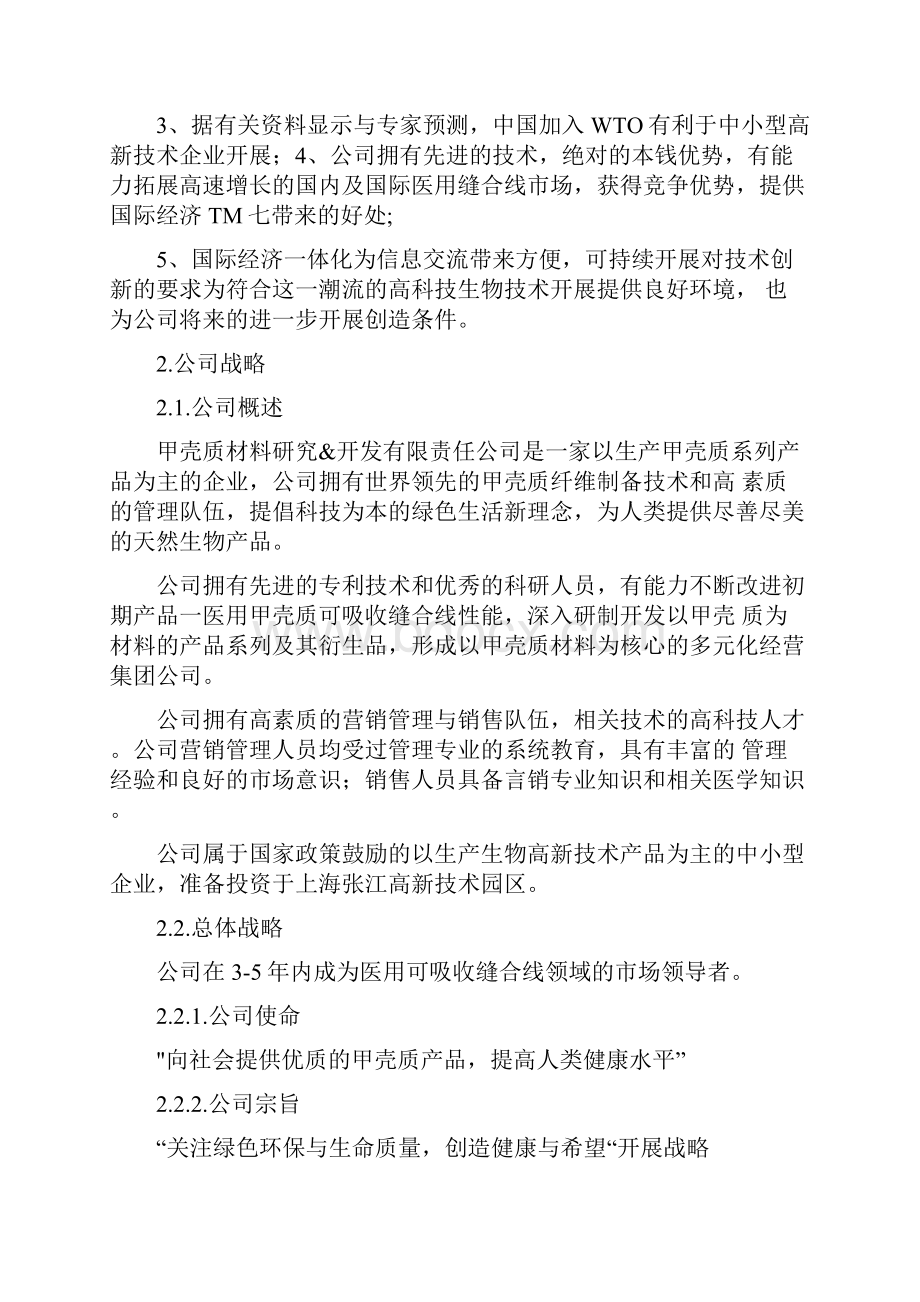 互联网创业计划书模板及案例.docx_第3页